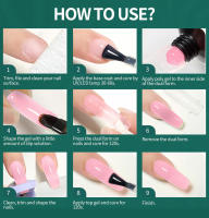 Nailpop-Juego de cobertura completa de doble forma para uñas, 150 Uds., efecto de manicura francesa rápida, 15 tamaños, plantillas de uñas postizas reutilizables para salón y hogar - details 9