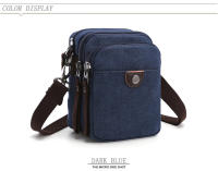 Bolso de lona de diseñador de marca para hombre, mini bandolera de hombro, Bolso de cintura informal de alta calidad, Bolso cuadrado pequeño - details 5