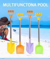 Pala de Playa para Niños de Acero Inoxidable 56cm de Punta Engrosado para Juegos al Aire Libre - details 0