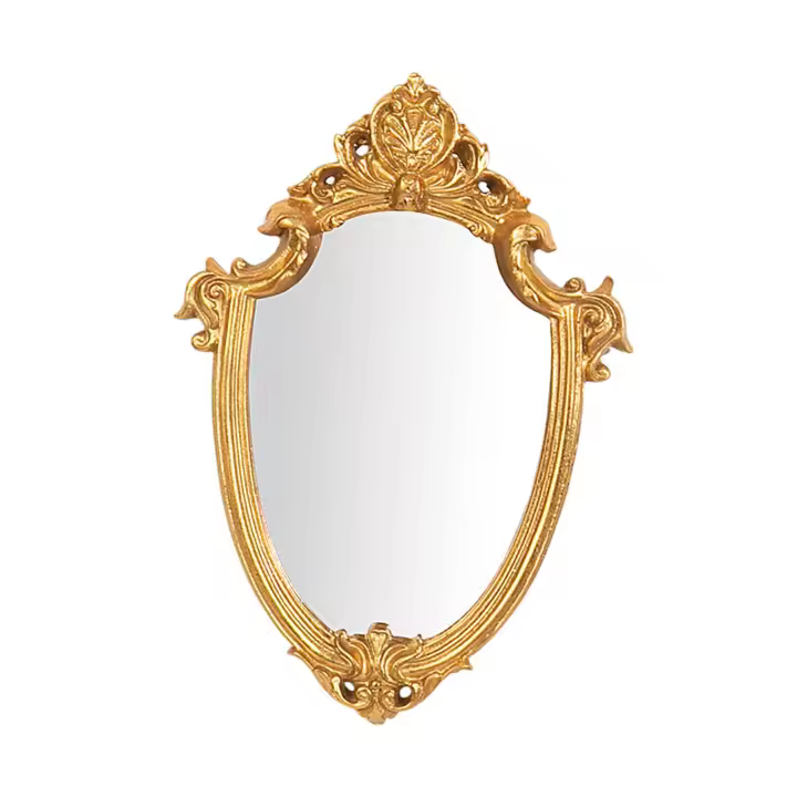 Espejo De Pared Decorativo, Espejos De Tocador De Baño Para Pasillo, Entrada, Adorno S - 1
