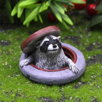 Adorable Miniatura de Paisaje Decoración de Hogar y Coche Figuras de Resina Artesanales - details 0