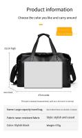 Bolso Deportivo Impermeable Gran Capacidad para Viajes Cortos Separación de Hidratación y Secado - details 8