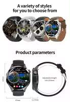 Reloj inteligente deportivo 4 Pro para hombre, pulsera con llamadas, Bluetooth, Pantalla AMOLED HD, monitoreo de salud, novedad de 2024 - details 18