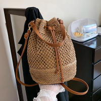 Bolso de Verano para Mujeres Bolso de Hombro de Paja Bolsa Top Mate de Ratán Bolso de Mano Casual de Raffia Crochet Bolso de Playa - details 16