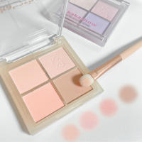 Paleta de Blusher de Melocotón Tono Nude Apricot para Mancitas Iluminador de Piel - details 4