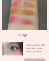 Paleta de Sombras de Ojos Terrosas de 3 Colores Brillo Mate Perla Gris Glimmer - details 10