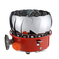 Mini calentador portátil para exteriores, quemador de loto para acampar, cocina, calefacción, conector plegable, tarjeta, estufa de gas a prueba de viento - details 3