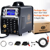 HZXVOGEN Máquina de Soldar Semi-automática de Aluminio 5 en 1 Inversor de 200A sin Gas para MIG ARC MMA TIG Mejoras del Hogar Herramientas - details 12