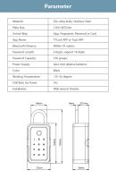 Yrhand-cajas de seguridad TTlock Wifi, contraseña, huella Digital Inteligente, Cerradura Inteligente, Tuya, electrónica - details 9