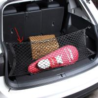 Malla elástica de nailon para maletero de coche, organizador de almacenamiento, Red de equipaje, accesorio para automóvil, 90x40cm - details 3