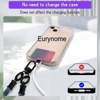 Cordón para teléfono ajustable de 1 Cm de diámetro, funda Universal para exteriores, bandolera, cordón para el cuello, Clip para colgar, correa de muñeca antipérdida - details 7