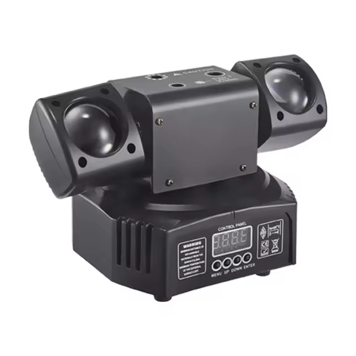 Luz de Fiesta DJ de 36W Haz de Luz Móvil con 2 Brazos en Forma de Lyre RGBW - 1