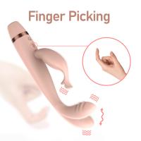 1pc Conejo Tapping G-Spot Patting Vibrador para Mujeres Clítoris Estimulador de Clítoris Potente Nal Butt Plug Juguetes Sexy para Parejas Vagina Masaje Anal Mujer para Adultos - details 9