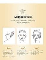 Crema para ojos instantánea para antienvejecimiento, bolsas para ojeras, hinchazón, gran piel debajo de los ojos, estiramiento facial, tratamiento de elevación de ojos, cuidado - details 15
