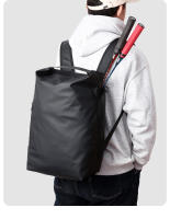 Mochila Deportiva Impermeable Multifuncional para Tenis y Bádminton Almacenamiento de Zapatos Independiente Cierre de Cremallera - details 3