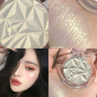 Paleta de resaltador facial brillante, resistente al agua, monocromática, blanco nacarado, plateado, maquillaje destacado, reparación facial de alto brillo - details 12