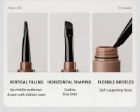 Gel Pomada para Cejas Impermeable Duradero Tinte Alto para 3 Colores Herramienta de Cuidado de la Piel Facial con Pincel - details 4