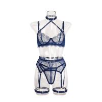 Conjunto de Lencería Sexy para Mujer Encaje Transparente con Escote en U - details 28