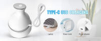 Masajeador de cabeza eléctrico inteligente TYPE-C, inalámbrico, impermeable, Mini masajeador para el cuero cabelludo, masaje corporal, cuello, tejido profundo, amasamiento, relajación del estrés - details 3