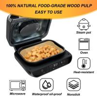 Revestimientos rectangulares para freidora de aire Ninja FG551 Foodi Smart XL 6 en 1, parrilla interior, revestimientos de pergamino para hornear - details 6