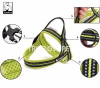Truelove-arnés de nailon acolchado de malla suave para perro, chaleco de seguridad reflectante de 3M, fácil de poner, para mascotas, resistente a tirones, 5 colores - details 6