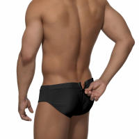 Jessborn pantalones cortos triangulares para hombre, bañador sexy con parte trasera, ropa de baño profesional para playa, primavera y verano - details 6