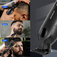 Cortapelos Profesional Inalámbrico Recargable Cuchilla de Ángulo Agujetado R - details 8