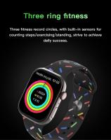 T20 Pro Max-reloj inteligente con correa arcoíris, accesorio de pulsera resistente al agua IP67 con pantalla táctil de 2,09 pulgadas, Bluetooth, llamadas y juegos, Serie Completa 8 - details 6