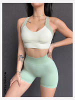 Movimiento de mujeres Yoga sin pantalones cortos de cintura alta Pantalones de deporte Fitness gran elasticidad transpirables cortos APJ - details 7