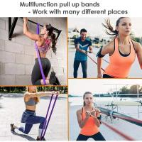 Banda de resistencia física de 5 ~ 120 libras, entrenamiento de agilidad de boxeo, equipo de gimnasio, accesorios de Yoga y Pilates, banda de goma para gimnasio en casa - details 3