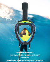 Máscara de buceo de cara completa, gafas antivaho, Anti-UV, soporte de cámara, bajo el agua, Campo Amplio, natación de esnórquel, nueva - details 1
