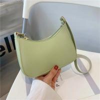 Bolso de hombro de cuero PU de Color sólido Retro para mujer, bolsos de moda, monederos casuales, bolsos de mano para mujer - details 17