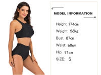 Bañador deportivo Rashguard para mujer, traje de baño sin mangas para surfear, ropa de playa 2023 - details 1