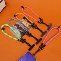 Correas portátiles para muñeca de teléfono móvil, cordón anticaída colorido de nailon con lengüetas de sujeción, Clip de cable colgante desmontable para teléfono móvil - details 11