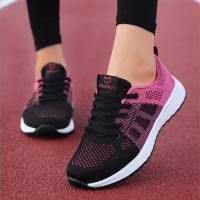 Shoes Women's Sneakers Fashion Lace-Up Casual Shoes Women Flats Soft Sole White Sneakers Women Platform Shoes Zapatillas Mujer - details 1