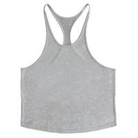 Gym stringer tank top fitness men musculation vest bodybuilding clothing print undershirt solid tank tops - details 10