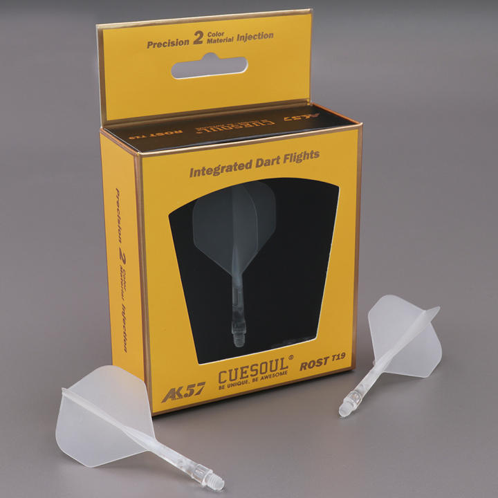 Cuesoul Tero Ak4 Dart Flights, Forma Estandar, Diseno De
