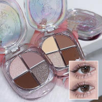 Sombra de Ojos de Acrílico Mate Perla Negro Tonos Lilas de Leche Belleza Natural en Polvo Inferior - details 1