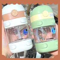 Botella de agua con pajita, bonitas botellas de agua para niños, escuela, niñas, niños, tirantes portátiles al aire libre, botella de agua sin BPA para niños - details 10