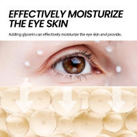 Crema antiarrugas para ojos, Reduce las bolsas de los ojos, hinchazón, reafirmante, levanta las líneas finas, crema correctora de ojeras iluminadora e hidratante - details 6