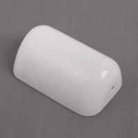 Pantalla de lámpara de banquero de vidrio blanco y verde, cubierta de repuesto, pantalla de escritorio de farmacia, piezas de pantalla de vidrio tradicional de escritorio o mesa - details 2