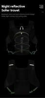 WEST BIKING-Mochila deportiva de hidratación para bicicleta, bolsa de agua ligera de 7L para ciclismo, correr, escalada, senderismo, MTB y carretera - details 11