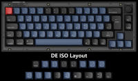 Keychron-Teclado mecánico personalizado, teclas de ABS, retroiluminación RGB, interruptor K Pro, con diseño ISO, QMK, V2 - details 6