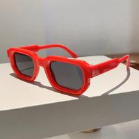 Gafas de sol para hombre Gafas de sol con montura rectangular Gafas de sol retro - details 11