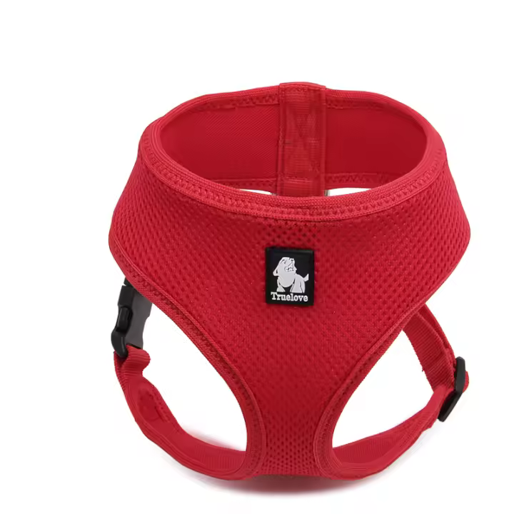 Truelove-arnés de malla transpirable para perro, correa de nailon, chaleco suave para caminar, Collar para perros pequeños y medianos, TLH1911 - 1