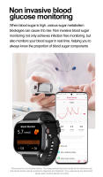 2025 Nuevo VE31 Smartwatch SOS Llamada de emergencia ECG Temperatura Detección de frecuencia cardíaca Asistente de voz Modo deportivo Compatible con Android IOS Bluetooth Smartwatch - details 16