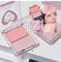 Paleta de Rostro Brillante de Jelly de Dos Colores Alto Brillo Cremal Contorno para Mujeres - details 8