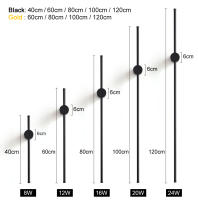 Lámpara LED de pared moderna, iluminación interior, Interruptor táctil, aplique ajustable para dormitorio, sala de estar, sofá, fondo - details 5