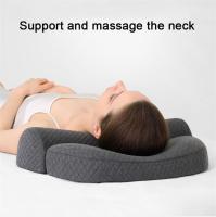 Almohada ortopédica de espuma viscoelástica, cojín Cervical ergonómico, almohada de masaje para dormir, alivio del dolor de cuello, cojín de rebote lento, ropa de cama - details 4
