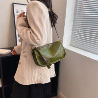 Bolso de Hombro Vintage para Mujeres Estilo de Lujo Bolso Cruzado de Cuero PU Estilo Mensajero Para Damas Bolso de Mano - details 1